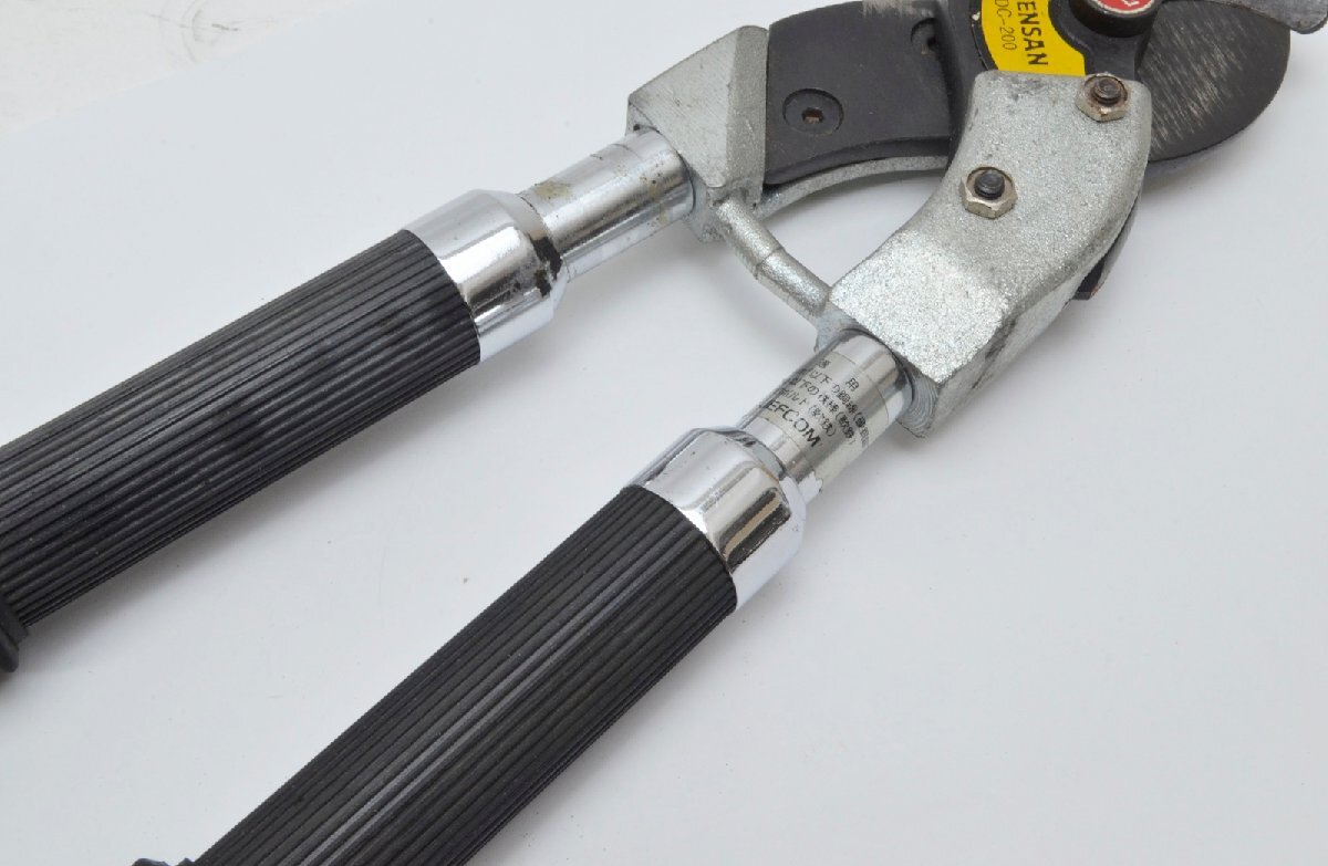 DENSAN デンサン ケーブルマルチカッター DC-200 ジェフコム 工具_画像4