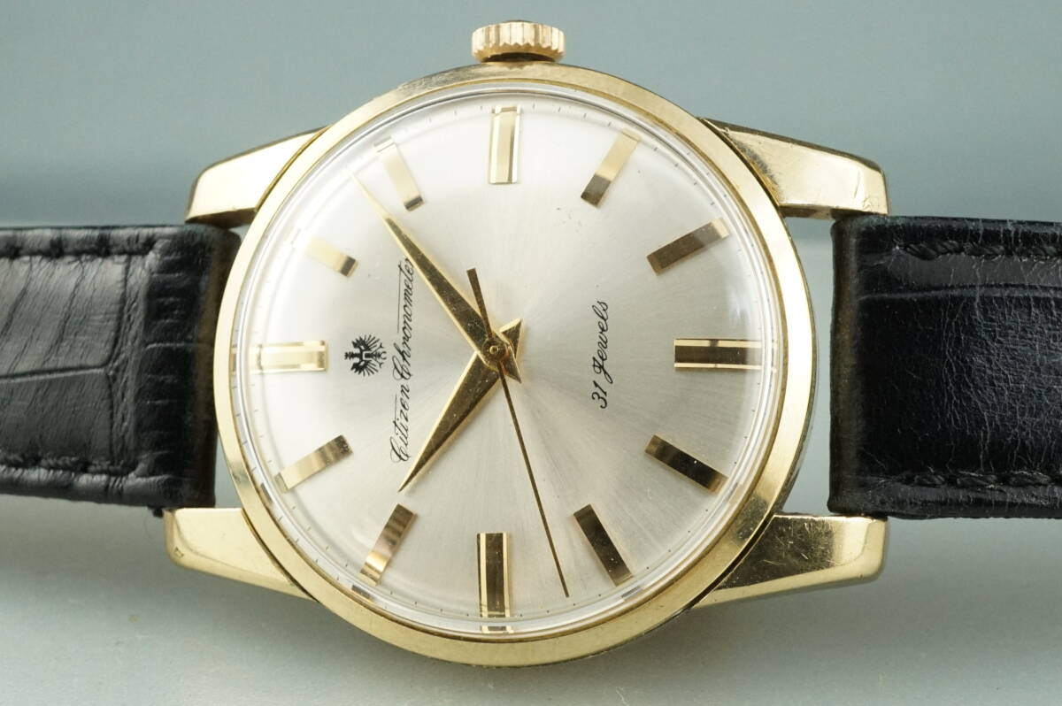  Citizen Chrono измерительный прибор sichi черный 31 камень механический завод 100 микро n14 золотой обивка кейс высший класс товар citizen chronometer античный 