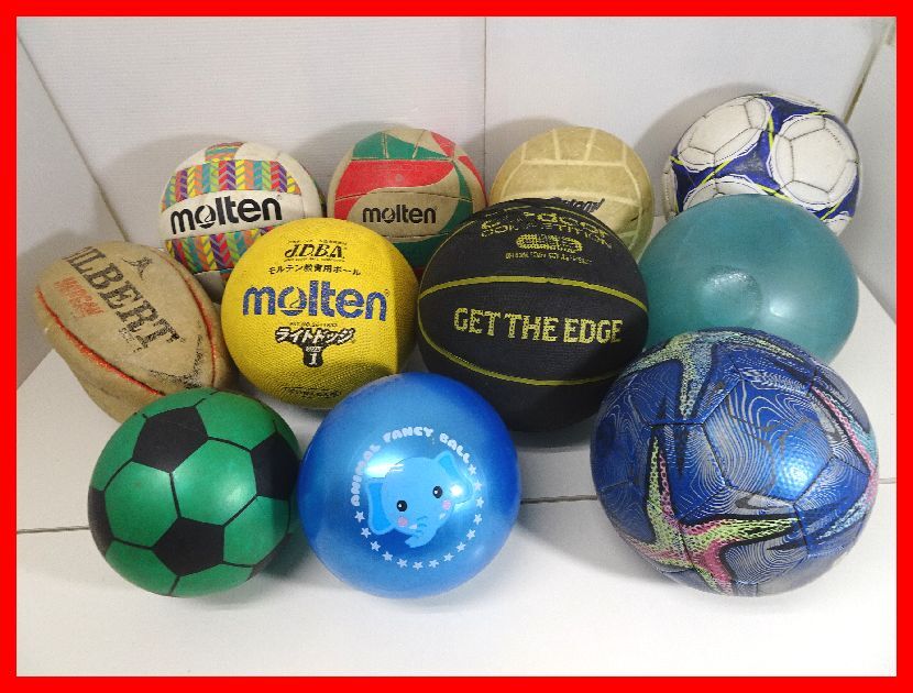 ボール　いろいろ詰め合わせセット　⑤　※ジャンク品　中古　2512★Sイ-366_画像1