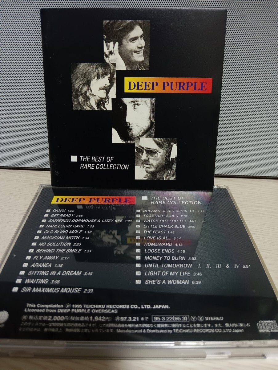*DEEP PURPLE*THE BEST OF RARE COLLECTION[ записано в Японии с лентой ] глубокий * лиловый обязательно . запись CD