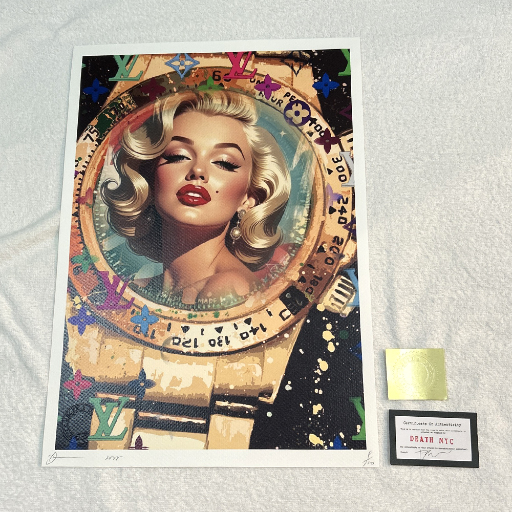 世界限定100枚 DEATH NYC マリリン・モンロー LOUISVUITTON ヴィトン