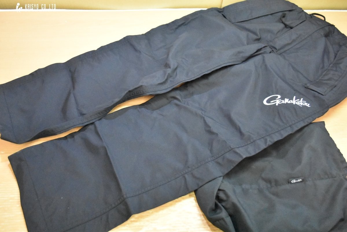  Gamakatsu рыбалка непромокаемый костюм GM-3396 S размер верх и низ в комплекте рыбалка одежда дождь жакет 