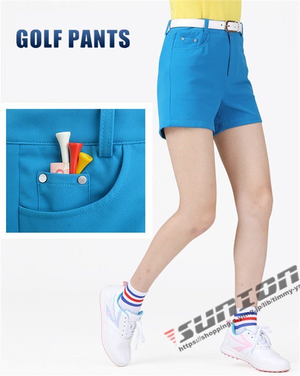  Golf одежда женский шорты Golf колени сверху большой размер стрейч короткий хлеб модный весна лето летний спорт 