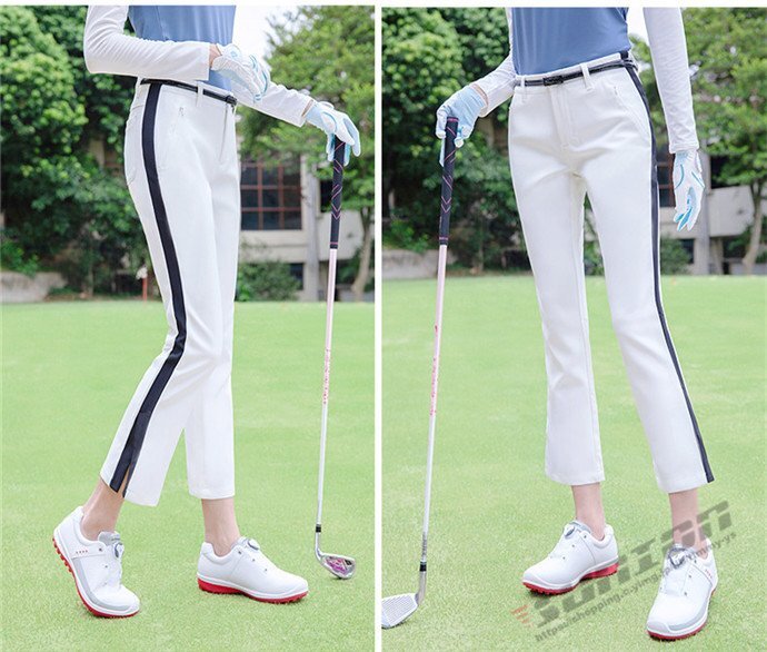  Golf одежда женский длинные брюки Golf большой размер стрейч модный осень-зима спорт новый продукт модель 