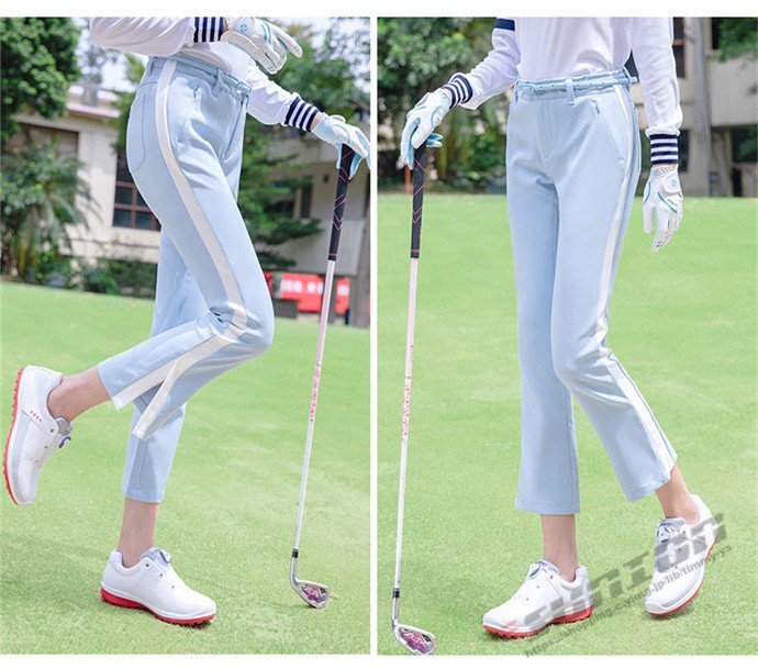  Golf одежда женский длинные брюки Golf большой размер стрейч модный осень-зима спорт новый продукт модель 