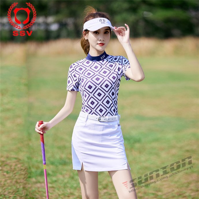  Golf одежда женский Golf tops юбка комплект 2 позиций комплект внутренний брюки есть юбка мини-юбка короткий 