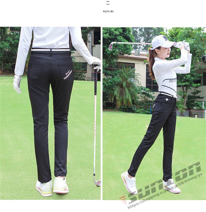  Golf одежда женский длинные брюки Golf большой размер стрейч модный весна лето летний спорт новый продукт модель 