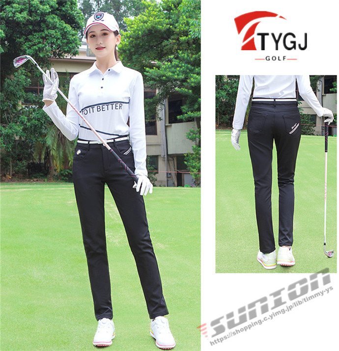  Golf одежда женский длинные брюки Golf большой размер стрейч модный весна лето летний спорт новый продукт модель 