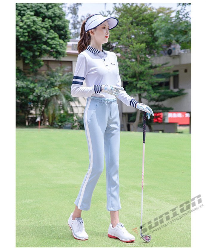  Golf одежда женский длинные брюки Golf большой размер стрейч модный осень-зима спорт новый продукт модель 