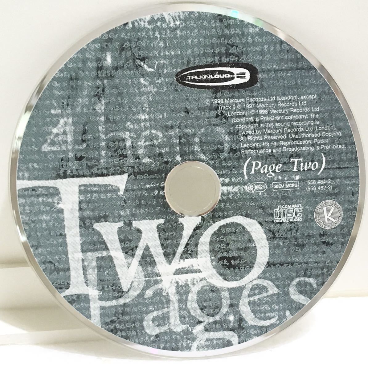 4 HERO　/　Two Pages 　　　2枚組　　　　輸入盤　　　　1998年ドラムンベースの名盤_画像4
