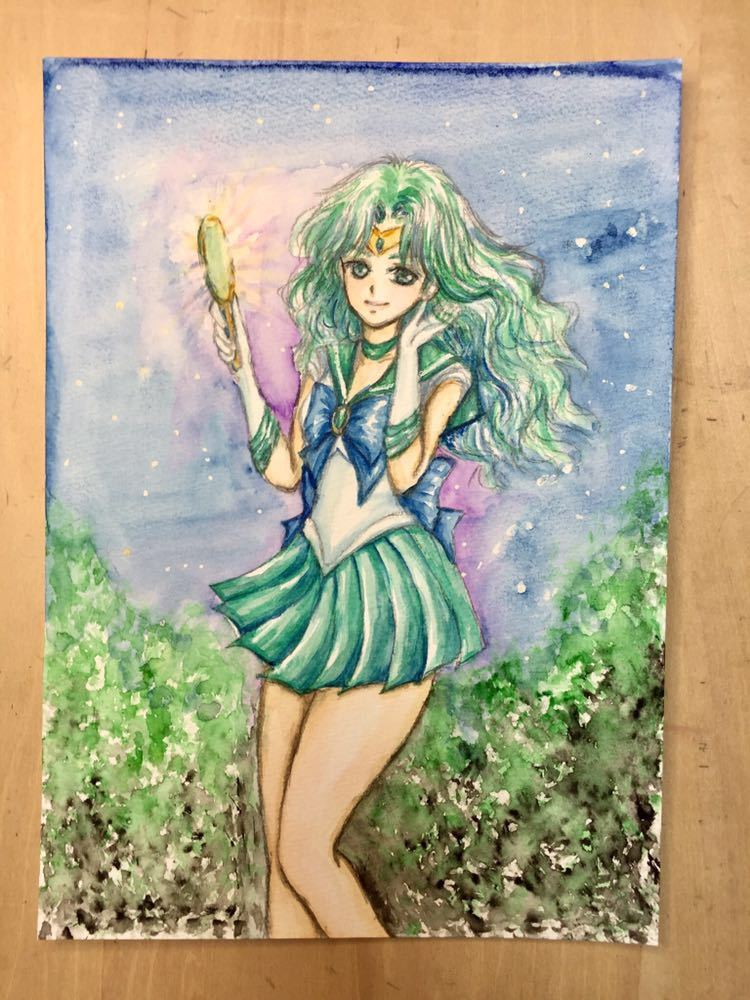ヤフオク 手描きイラスト 原画 1点もの 美少女戦士セーラ ヤフオク 手描きイラスト 原画 1点もの 美少女戦士セーラ