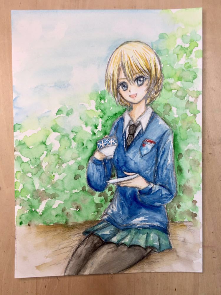 手描きイラスト 原画 1点もの ガルパン ガールズ パンツァー ダージリン 制服 B5 水彩紙 同人イラスト 水彩 あおきしずか Product Details Yahoo Auctions Japan Proxy Bidding And Shopping Service From Japan 手描きイラスト 原画 1点もの ガルパン ガールズ パンツァー ダージリン 制服 B5 水彩紙 同人イラスト 水彩 あおきしずか Product Details Yahoo Auctions Japan Proxy Bidding And Shopping Service From Japan