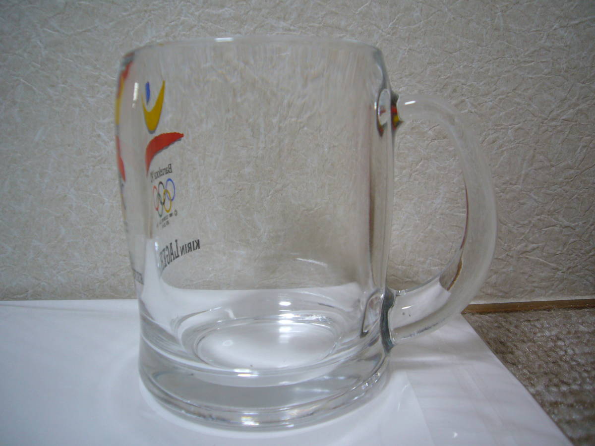 KIRIN Barcelona *92 Olympic KIRIN LAGER BEER jug 360ml×2 piece 