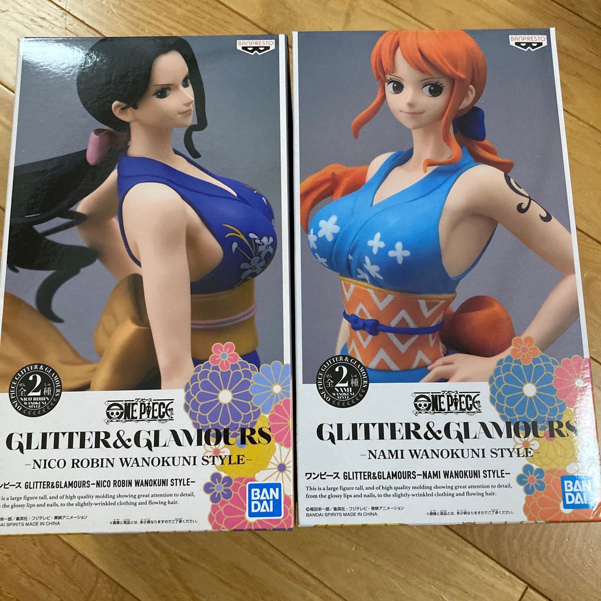 ワンピース GLITTER&GLAMOURS ニコロビン ナミ 通常カラー 2体 ワンピース GLITTER&GLAMOURS ニコロビン ナミ 通常カラー 2体