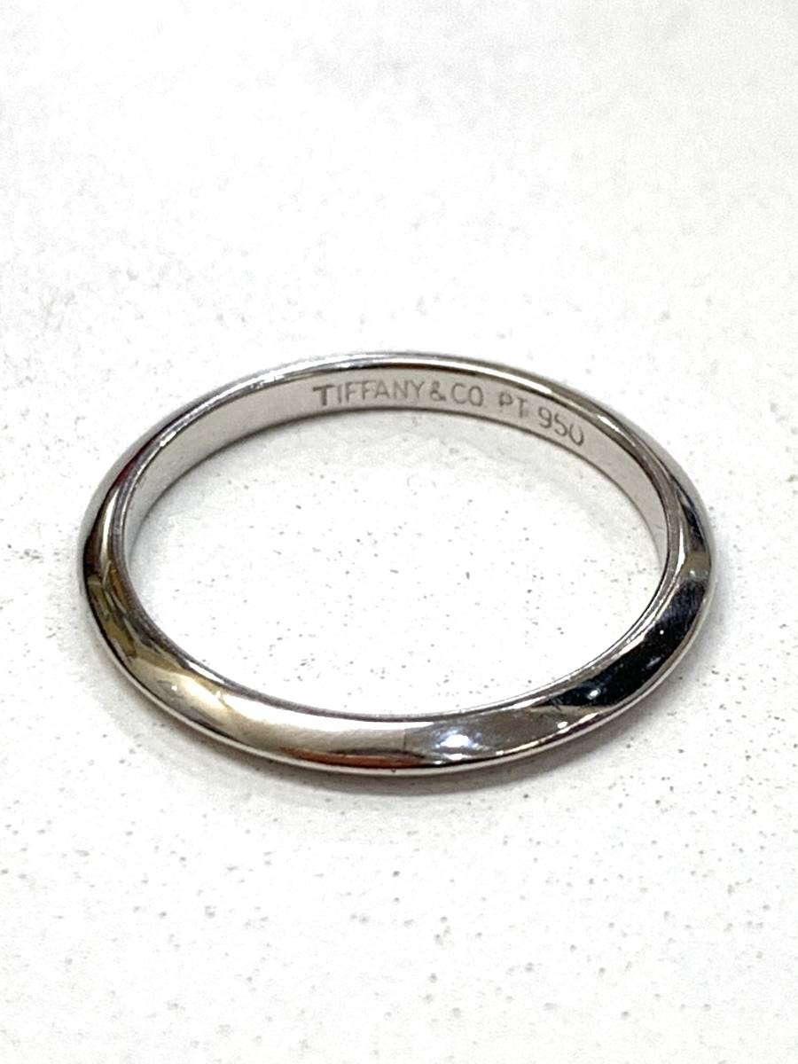 TIFFANY&Co. ティファニー Pt950 バンドリング 8号