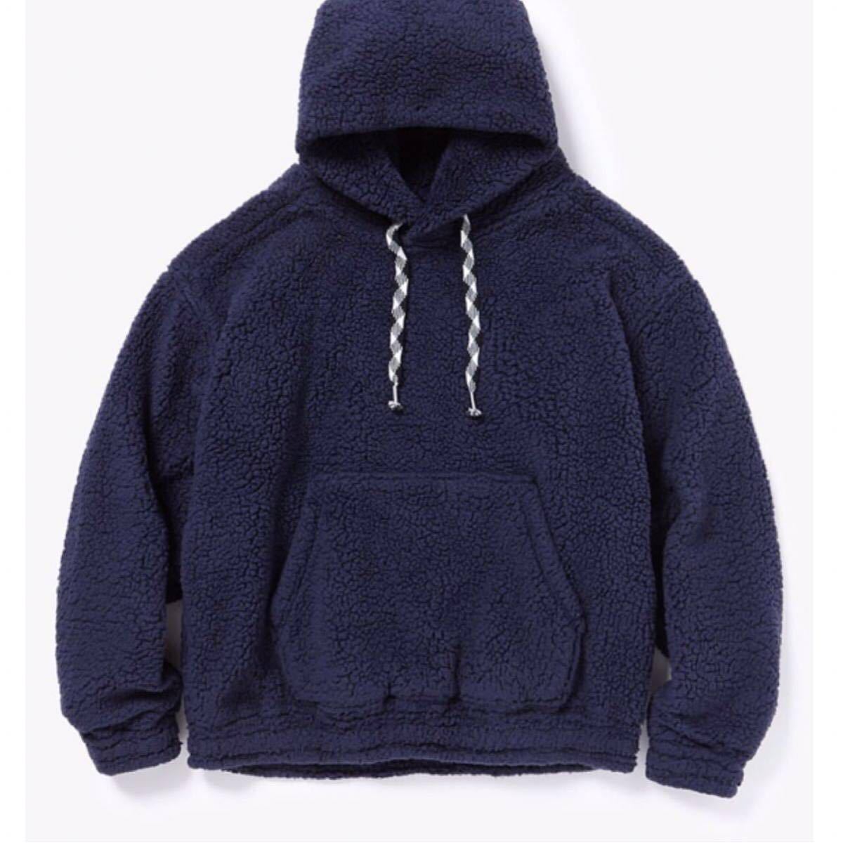 YSTRDY’S TMRRW イエスタデイズトゥモロー フリースバギーパーカ NAVY M