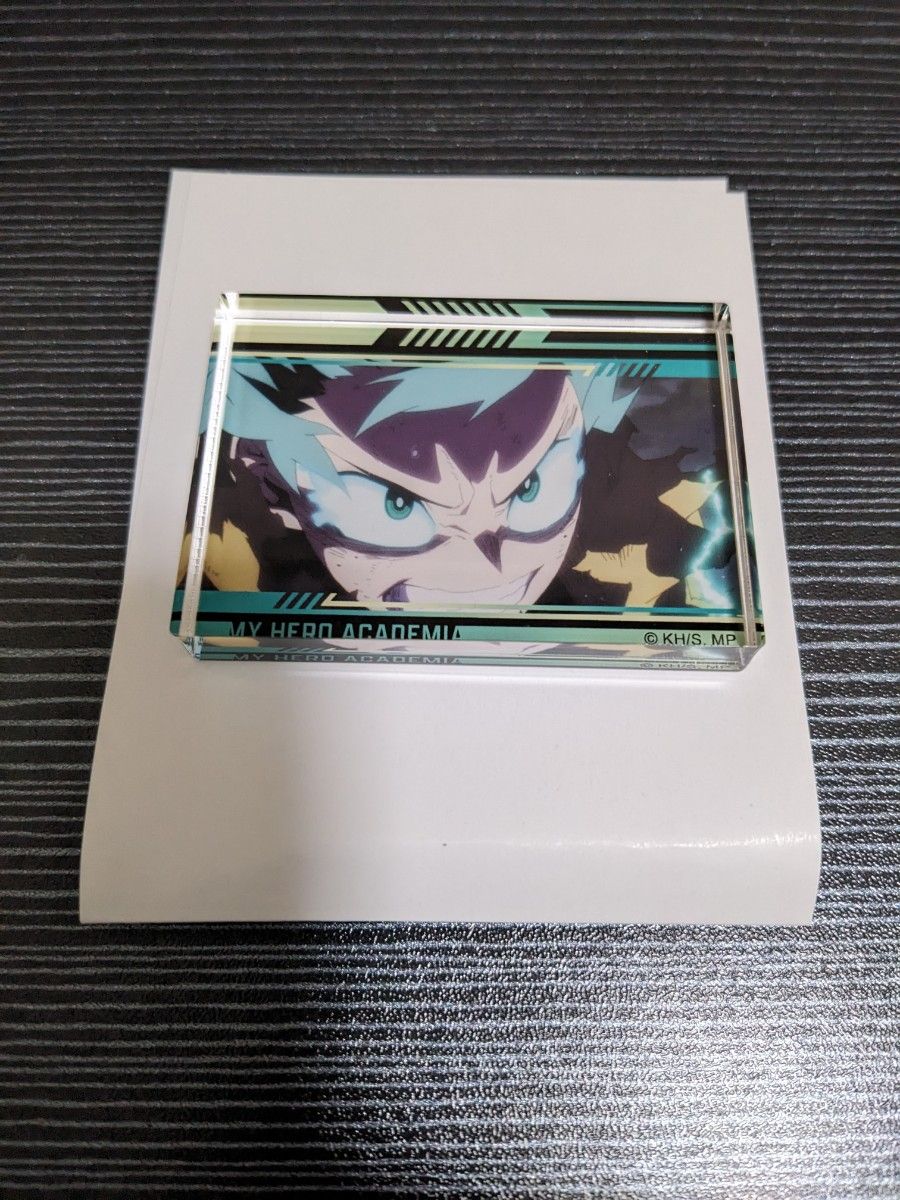 僕のヒーローアカデミア ヒロアカ 緑谷出久 デク アクリルブロック