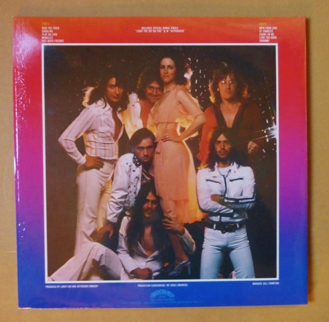 JEFFERSON STARSHIP「GOLD」米ORIG [初回BZL規格GRUNT 7inch付] ステッカー有シュリンク美品_画像2