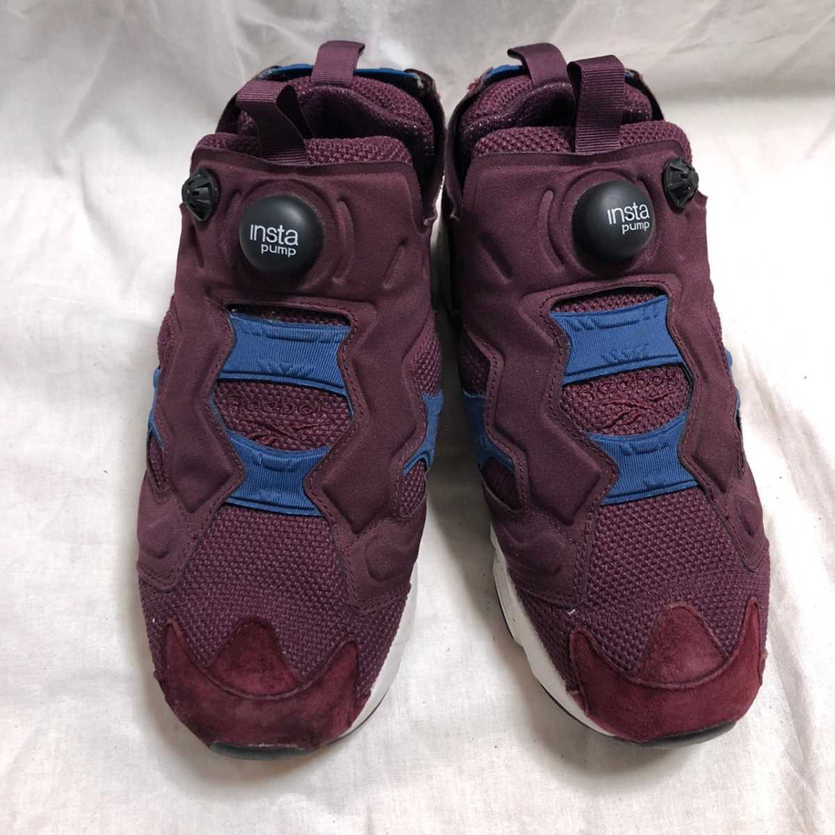 Reebok リーボック ローカット スニーカー インスタ ポンプ フューリー insta pump fury 紫 パープル