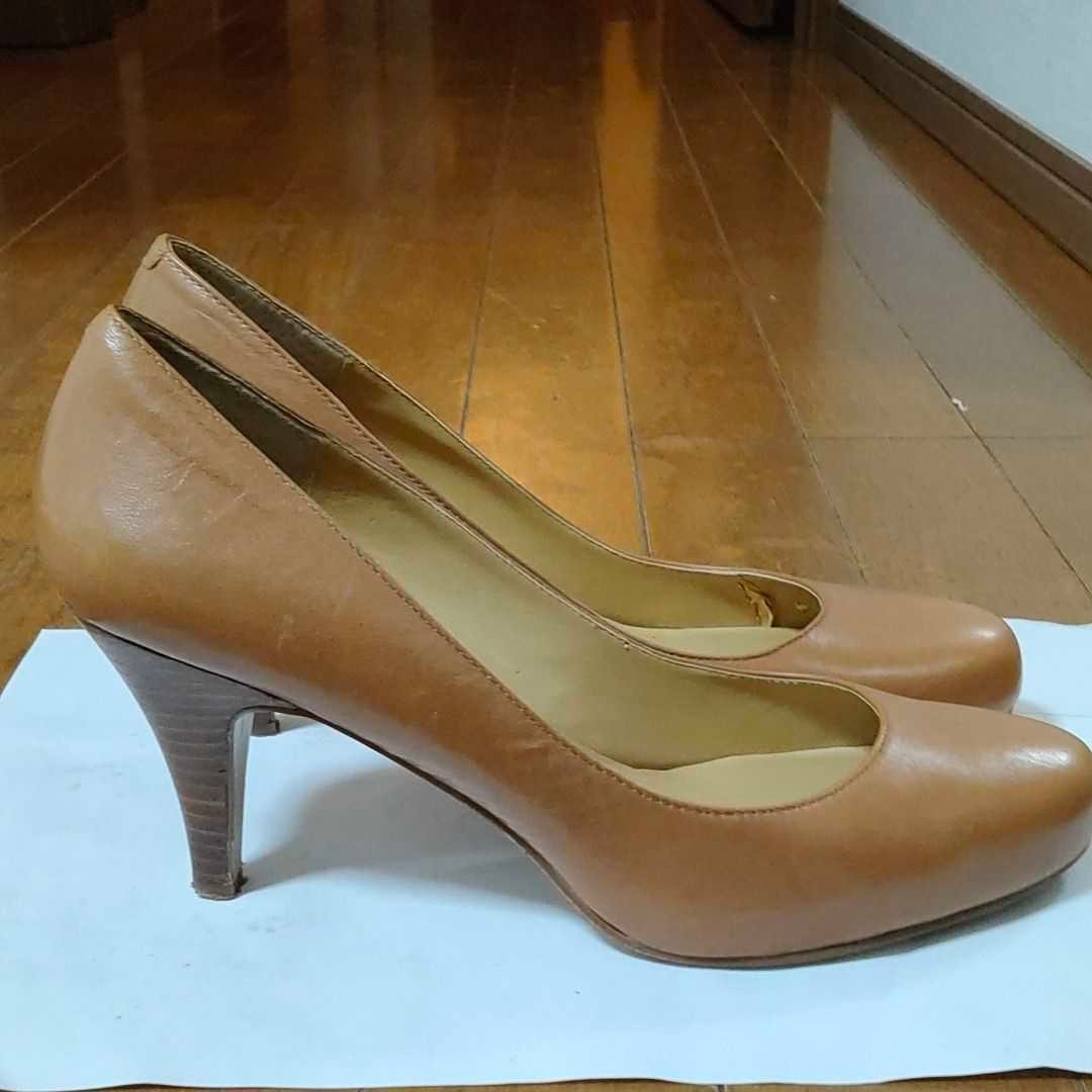 ナイン　ウエストNine West 本革　8cm ハイヒール