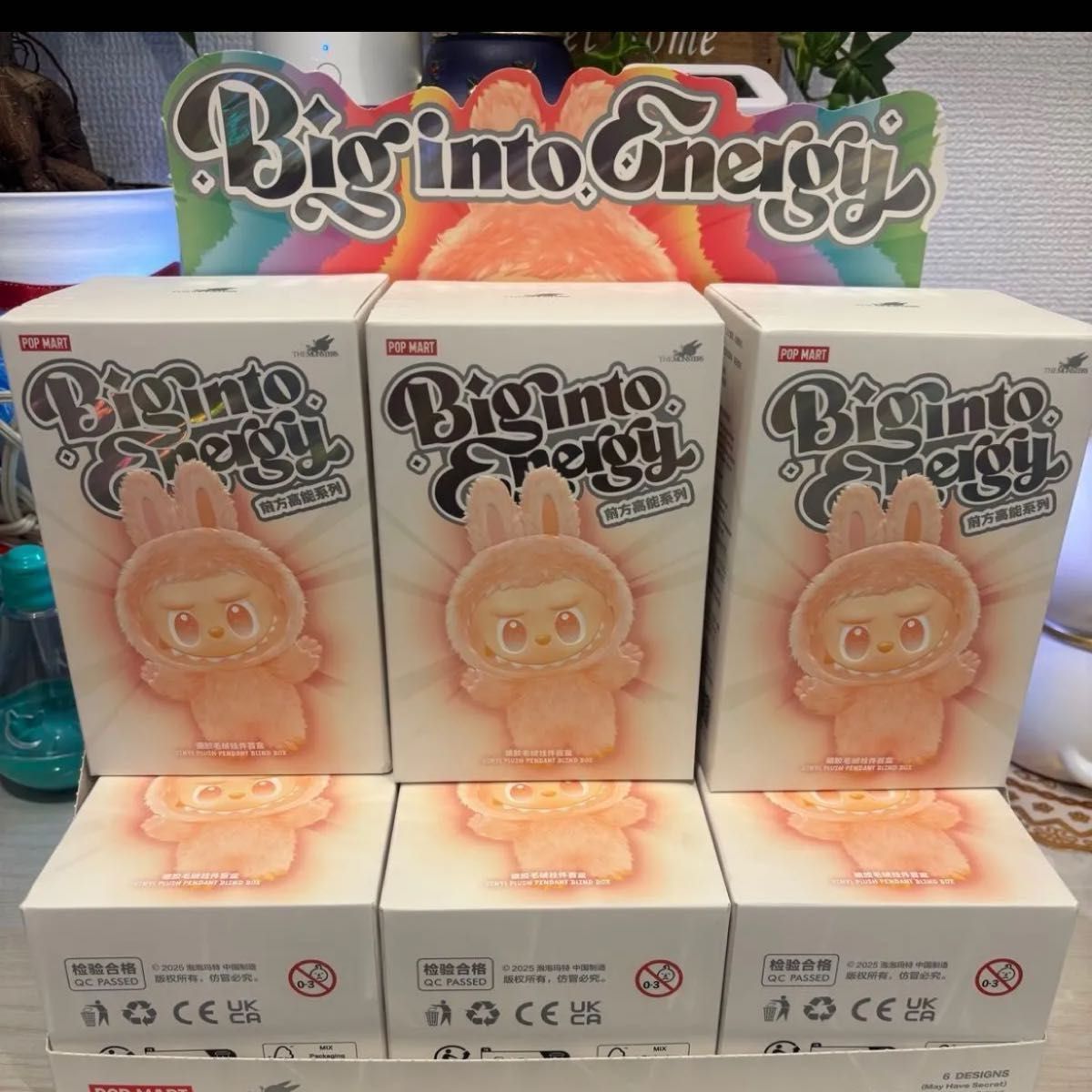 新品シュリンク付　POP MART Big into Energy アソート 正規品LABUBU Big into Energy エナジーアソートシュリンク付 POP MART