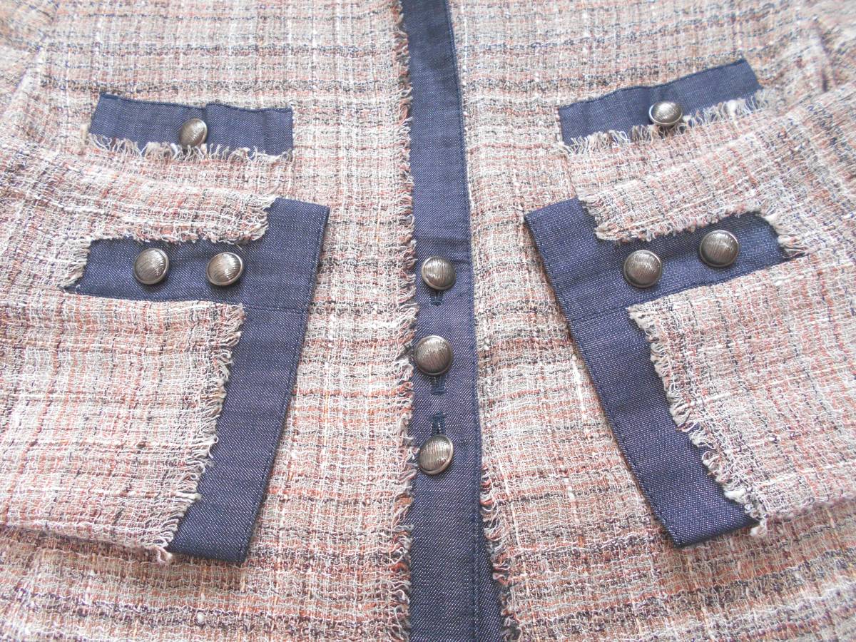 新作限定品】 ヤフオク! - A美品/セシオセラ CECI OU CELA お洒落な とびきりのおしゃれを CECI ジャケット&インナー ♡ CELA OU テーラードジャケット