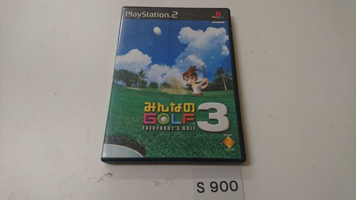送料無料 みんなのゴルフ 3 SONY PS 2 プレイステーション PlayStation プレステ 2 ゲーム ソフト 中古