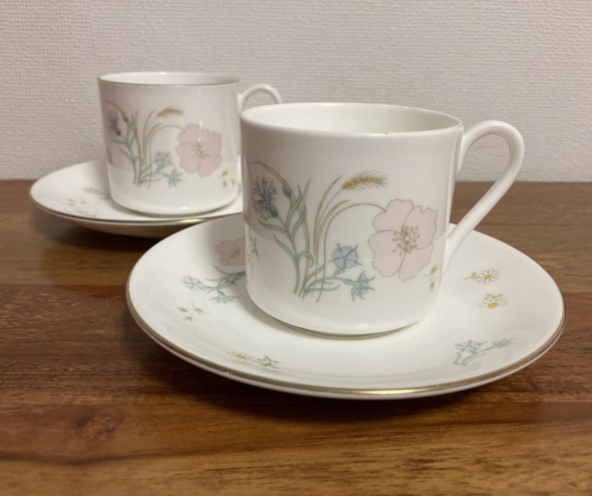 英国王室御用達 ROYAL DOULTON FLIRTATION コーヒーカップ　C/S ×2 送料無料