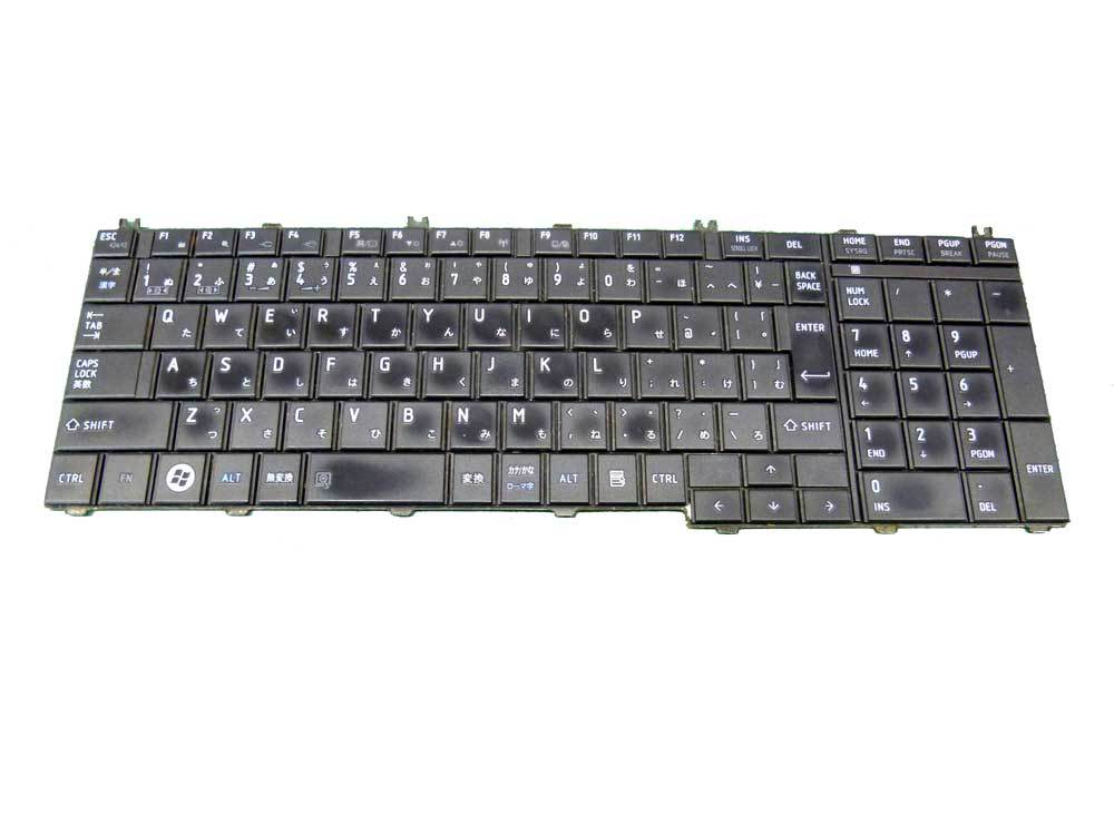 東芝dynabook T350 T350/34BB等用日本語キーボード NSK-TN0SV 0J 【ジャンク品】_画像1