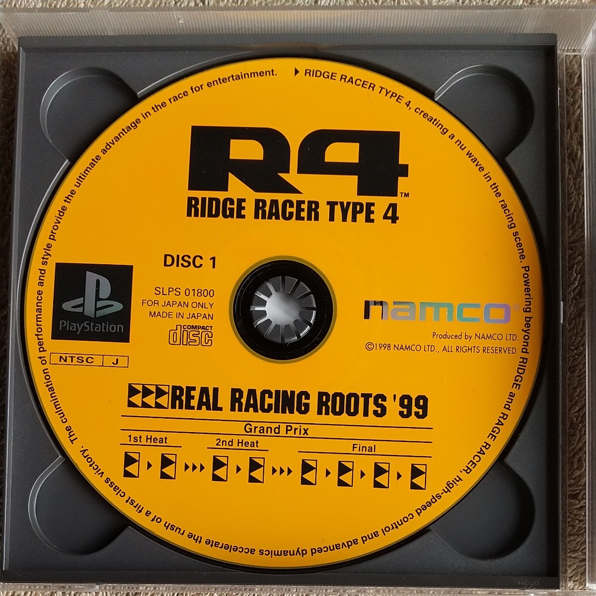 プレステ RIDGE RACER TYPE4  バンダイnamco