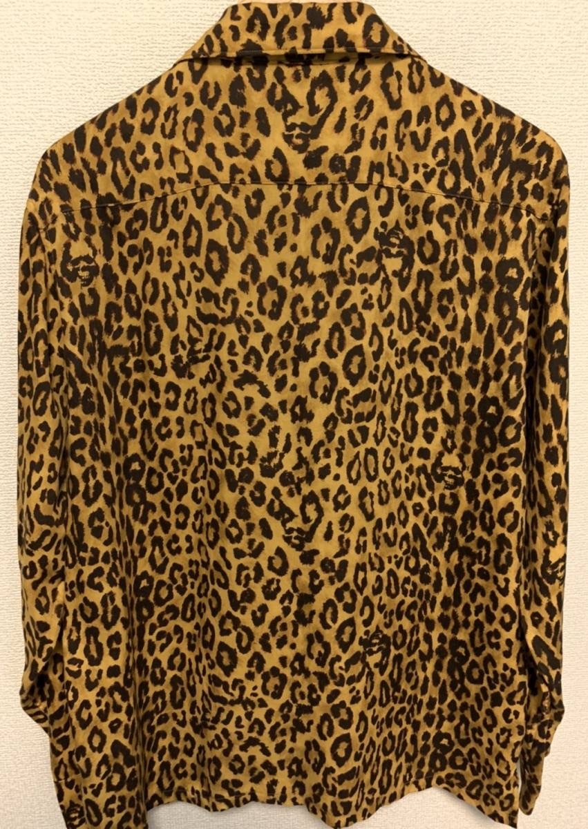 * price cut negotiations equipped * Hysteric Glamour Skull Leopard open color shirt *L1352* super-beauty goods * size M regular price 26400 jpy hysteric valuable masterpiece 