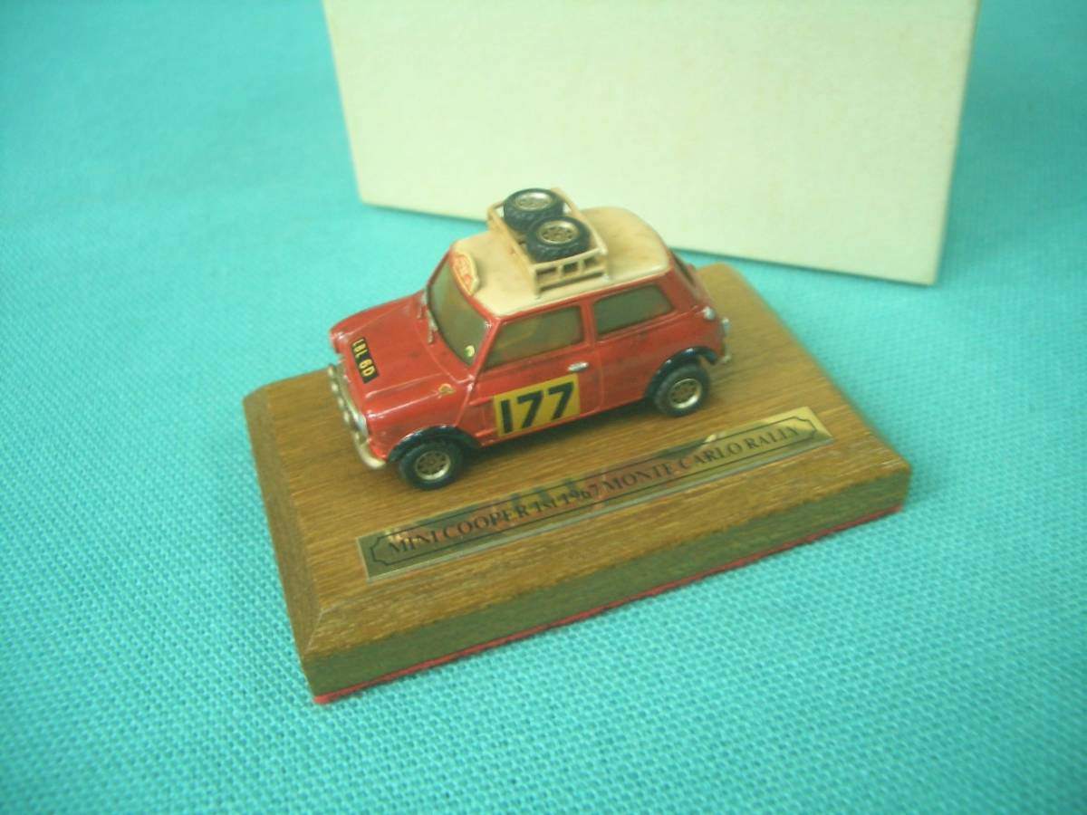 レーシングカー GT.M odel Petite MINICOOPER 1967 MONTE CARLO RALLY 177