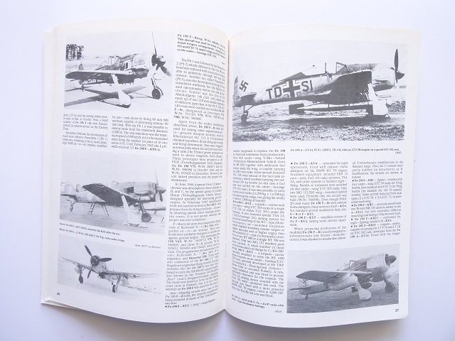 洋書◆フォッケウルフ Fw190 A/F/G/S 写真集 本 飛行機 ナチス ドイツ 空軍の画像5
