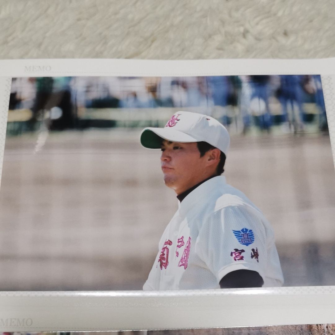 高校野球生写真　2001年夏日南学園寺原