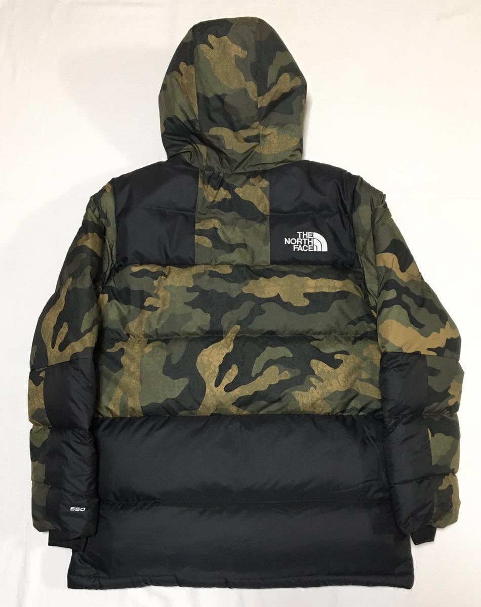 【海外限定】THE NORTH FACE DEPTFORD DOWN JACKET ノースフェイス ミドル丈ダウンジャケット M カモフラ 迷彩 550フィル 日本未発売 新品_画像2