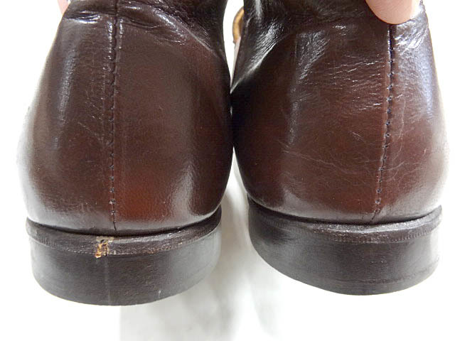  Vintage Royal k rest кожа low cut со вставкой из резинки туфли без застежки платье обувь обувь чай Brown бизнес Work деформация дизайн 