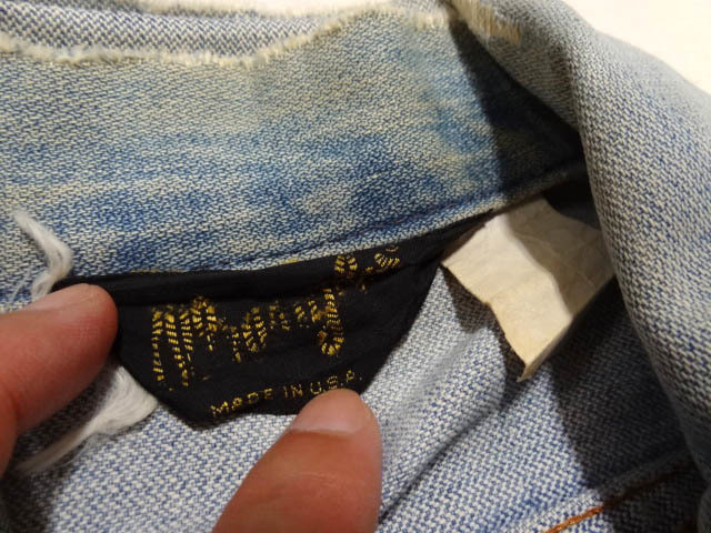 ビンテージ WRANGLER ラングラー 70S インディゴ デニム ジャケット