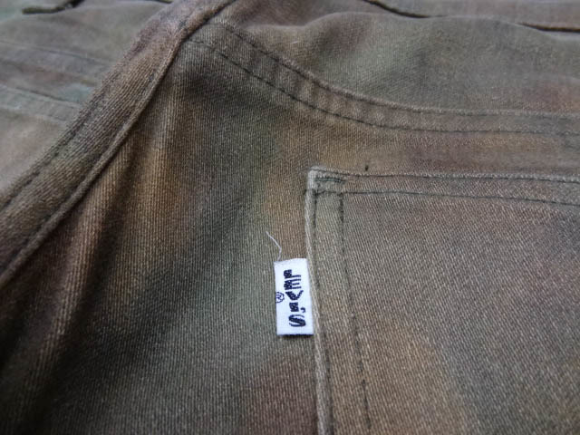 値下げ】 ビッグE 総柄 カモ 迷彩 珍品 希少 70S リーバイス LEVIS