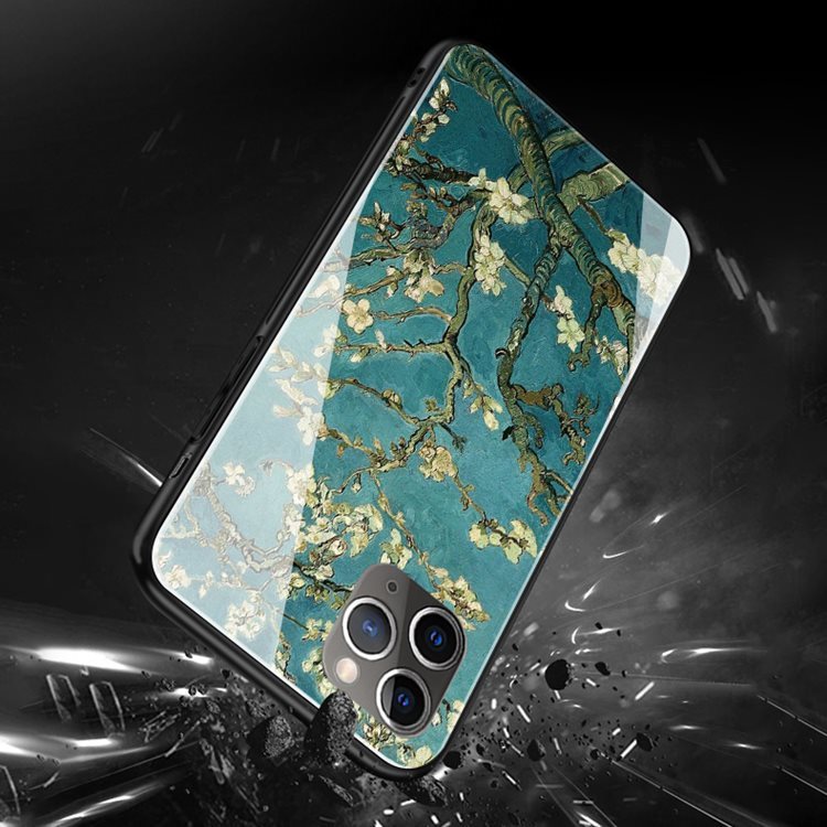 iPhone 12 ケース iPhone 12 Pro ケース Apple 6.1インチ スマホケース 保護カバー 背面カバー TPU&ガラスケース あぶらえ 油絵 人気_画像10