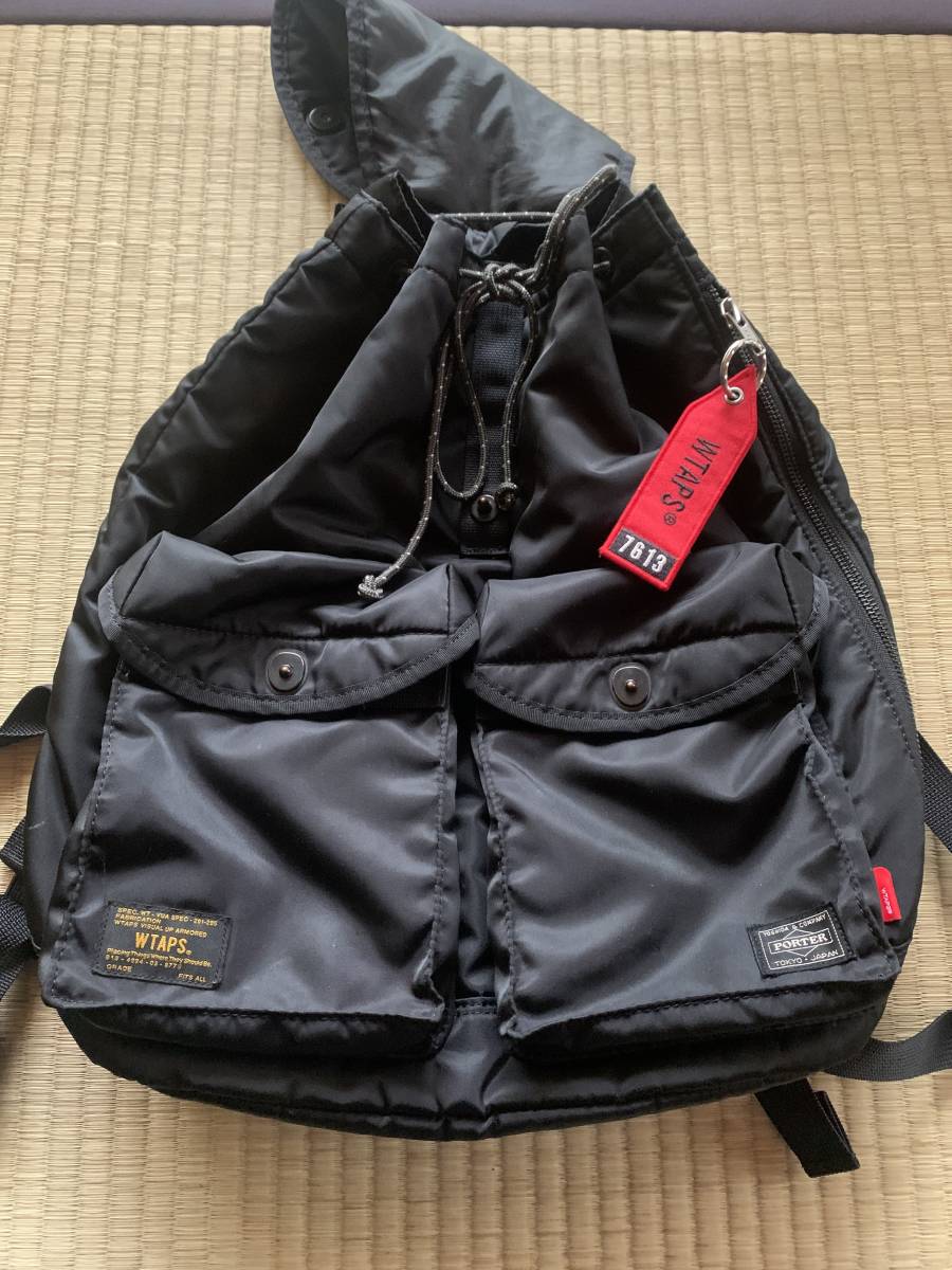 最終値下げWTAPS x PORTER RUCKSACK BAG.NYLON.PORTER ポーターバック