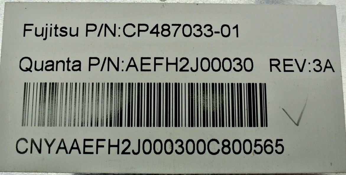 2099円★動作チェック済★【未使用品】富士通 ノートパソコン用　キーボード　CP487033-01★AEFH2J00030★A530 AH530 AH531 NH751等 _画像5