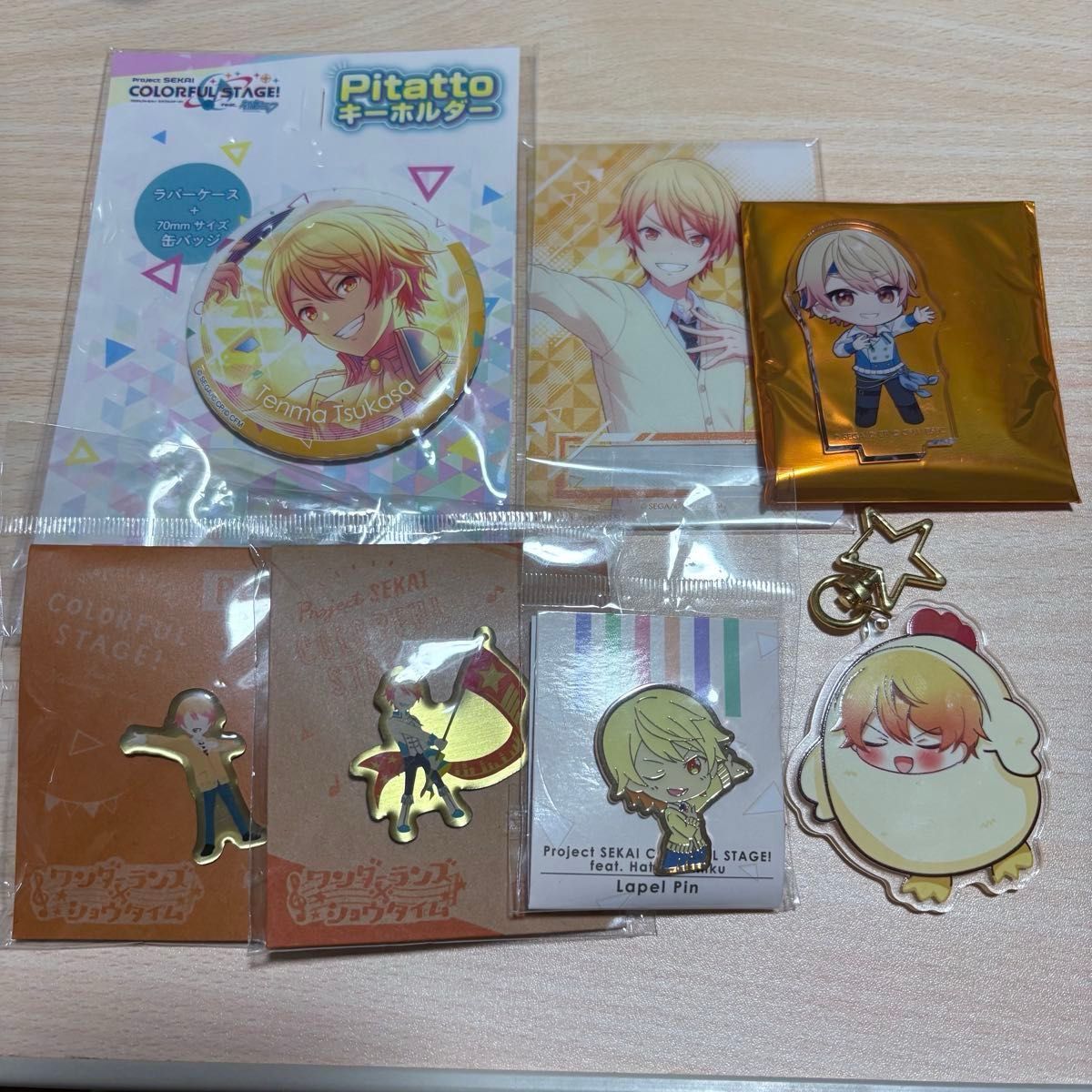 プロセカ エピカ 缶バッジ アクスタ ワンダショ 天馬司 鳳えむ 草薙