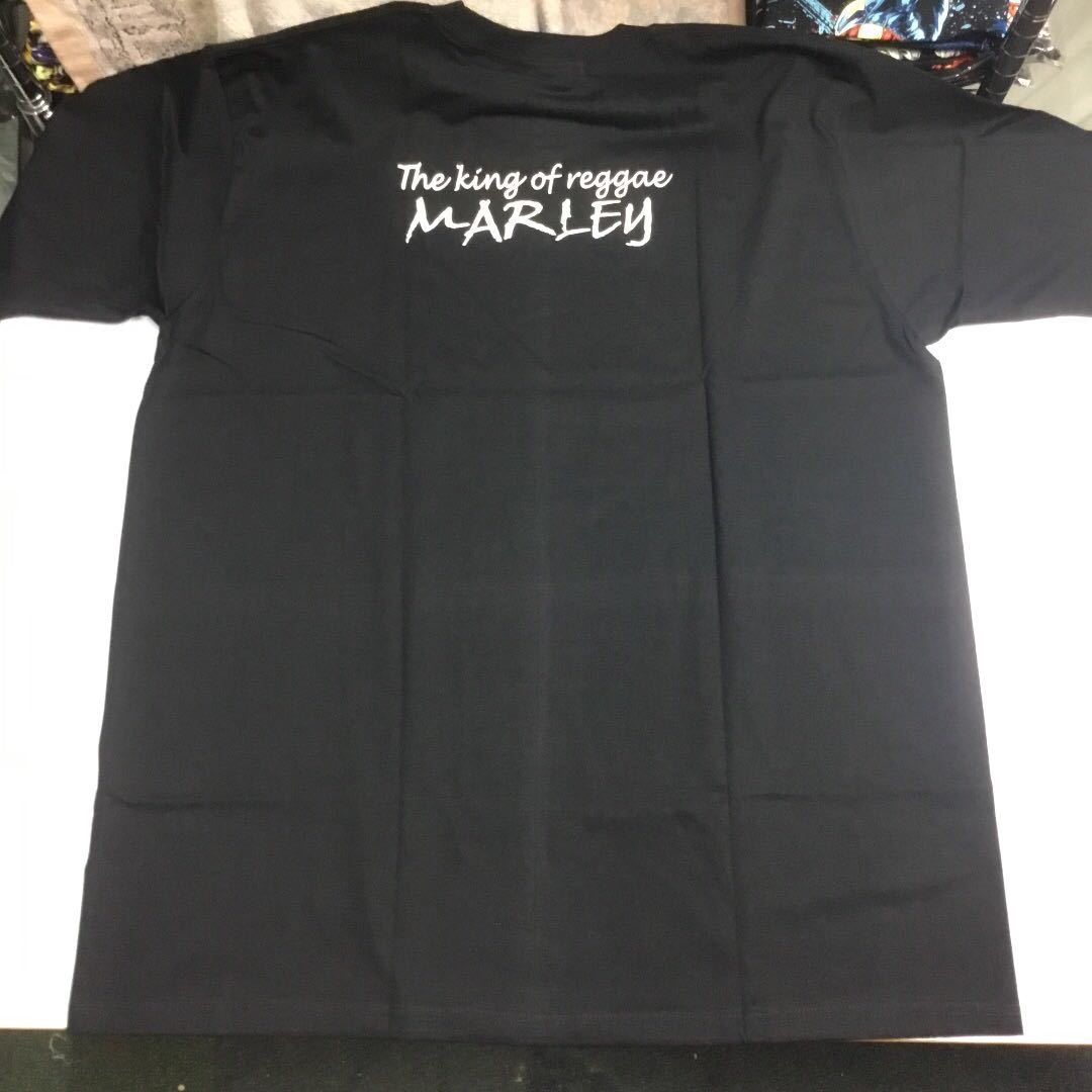 SR1A2. 両面プリントビッグサイズ Tシャツ XXXL (3XL) ボブマーリー ① BOB MARLEY