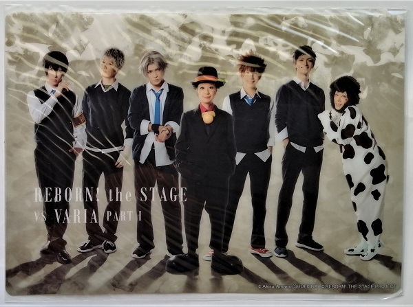  used .. pamphlet [ Katekyo Hitman REBORN the stage vs VARIA partI] premium ticket privilege under bed attaching 