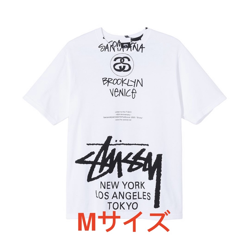 Yahoo!オークション - 新品未使用 STUSSY 40周年記念 WORLD TOU...