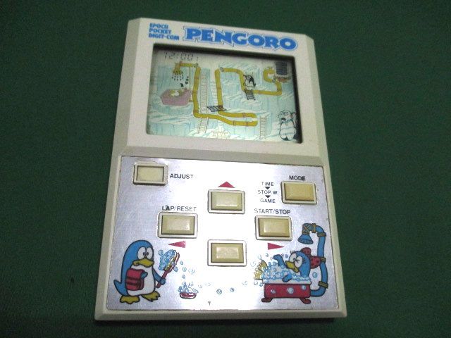 ヤフオク 1点限り 激レア Pengoro ゲームウォッチ エポッ