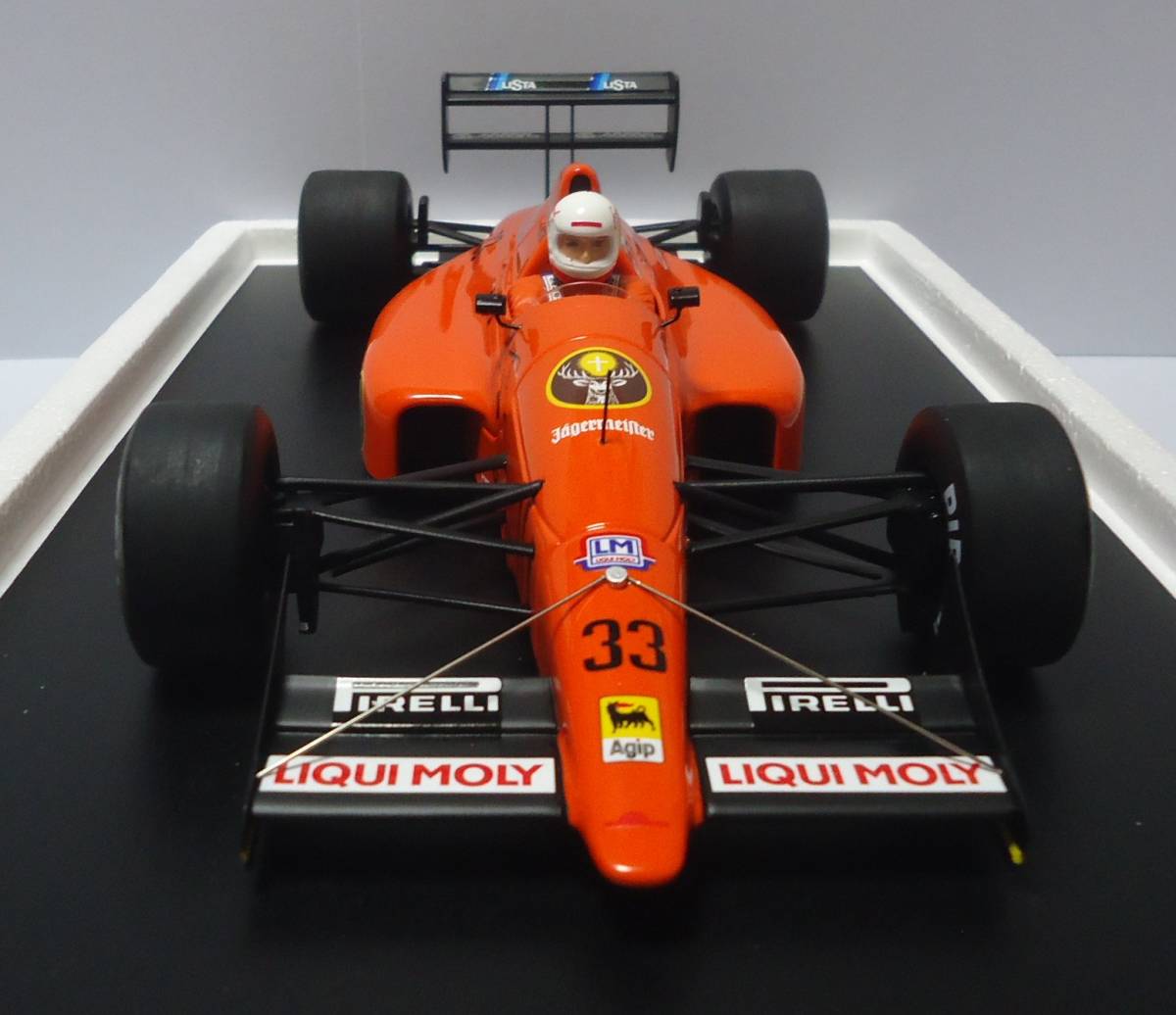 ★レースランド別注★スパーク 1/18 ユーロブルン ER189 ジャッド イエガーマイスター F1 ドイツGP 1989 グレガー・フォイテク _画像2