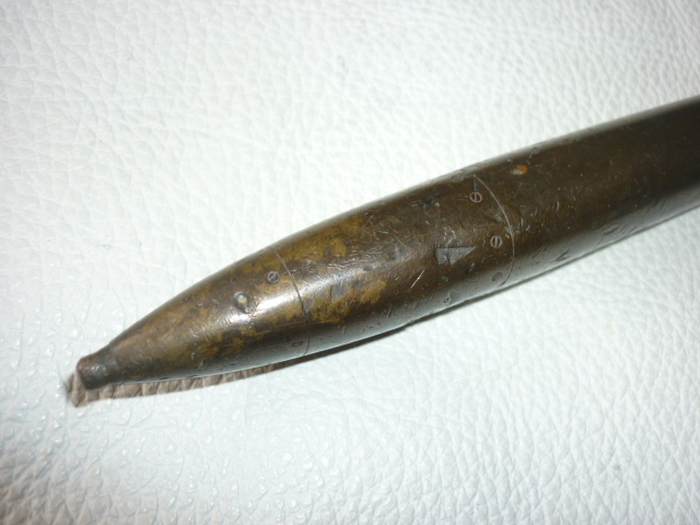 ■極希少 非売品 1935年頃(昭和10年)!人間魚雷 「九三式三型魚雷(酸素魚雷)回天」 真鍮製 文鎮/模型 全長22cm 5