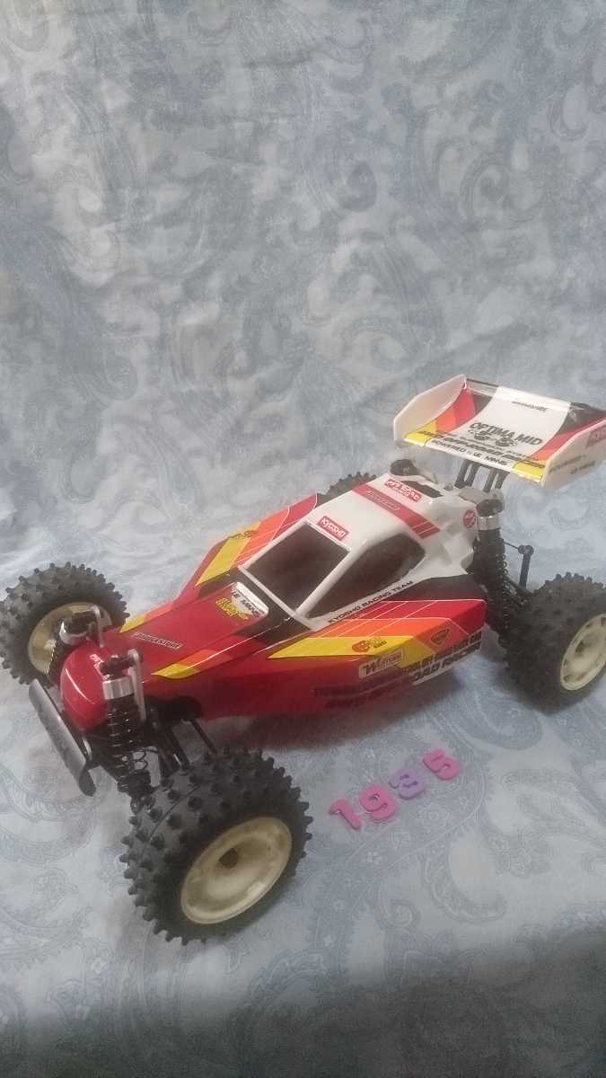 1935 京商電動ラジコン オプティマミッド4WD スタビライザーつき