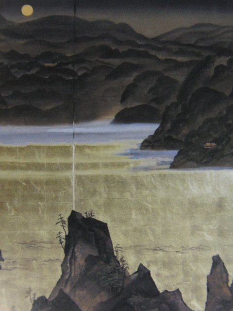稗田一穂、【渺々熊野】、希少な額装用画集より、新品額装付 稗田一穂、【渺々熊野】、希少な額装用画集より、新品額装付